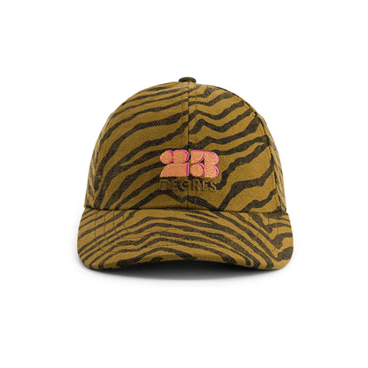 Rose in April - Cap 23 Degrees Zebraprint schwarz/ braun