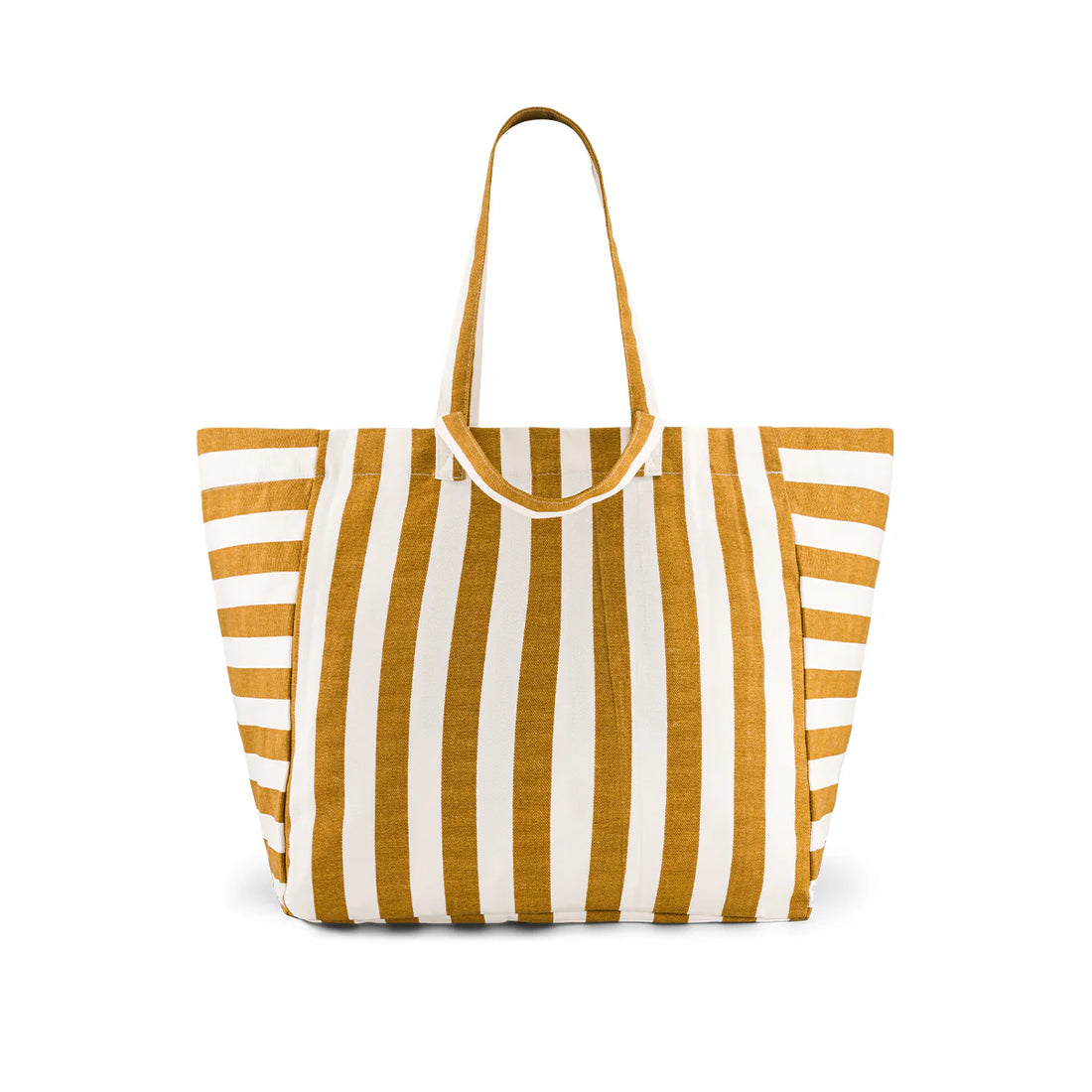 Rose in April - Tote Bag Elisa Streifen caramel/weiß