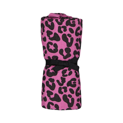 Rose in April - Swaddle leo pink/ schwarz MINI &amp; ME