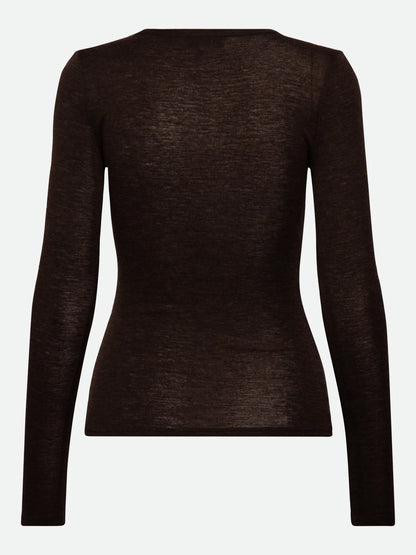Rosemunde - Sara T-Shirt Cashmere braun