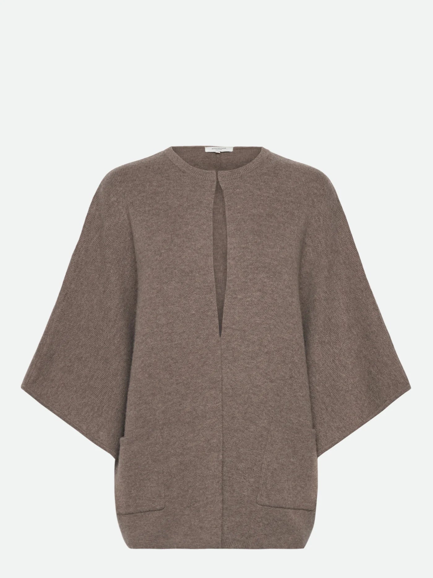 Rosemunde - Cape Strickjacke Wolle/Kaschmir Jesse braun