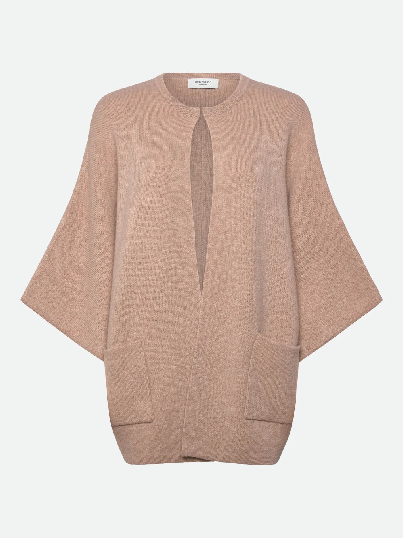 Rosemunde - Cape Strickjacke Wolle/Kaschmir Jesse rosa