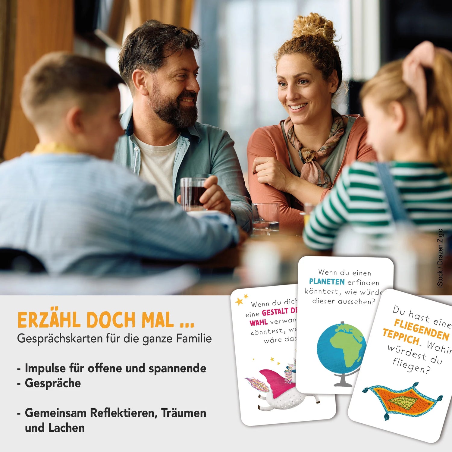 Rüsselfuchs - Kinder Gesprächskarten Erzähl doch mal