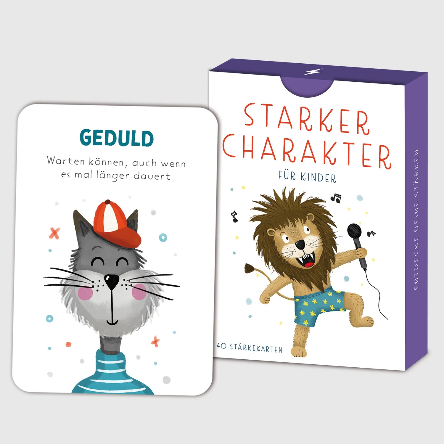 Rüsselfuchs - Kinder Stärkekarten starker Charakter