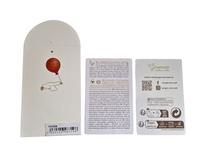 Senger - Kuscheltier Gans klein Grau