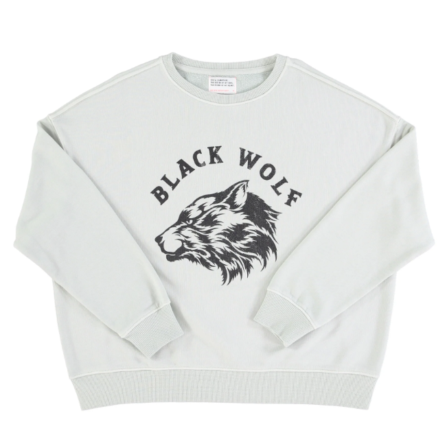 Sisters Department - Sweatshirt mit Print &quot;black wolf&quot;