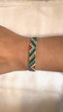 Sister Schmuck - handgefertigtes Armband rosa-grün