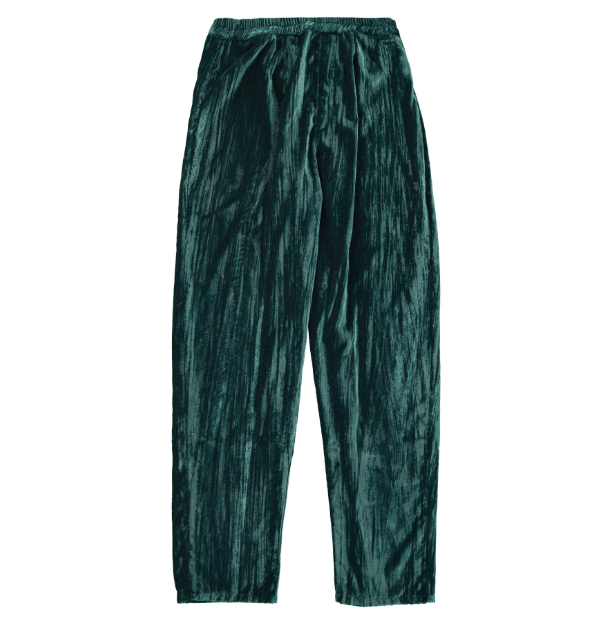 Samt Hose mit elastischem Bund von Sisters Department