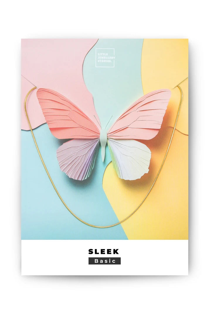 Little Jewellery Story - Basic Halskette SLEEK, gold