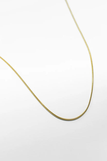 Little Jewellery Story - Basic Halskette SLEEK, gold