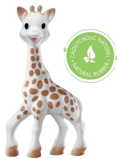 Sophie la girafe - Sophie Babyspielzeug &amp; Beißring aus NAturkautschuk
