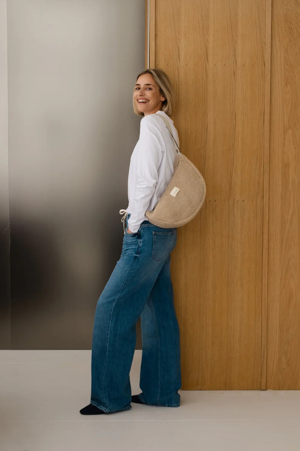 Studio Noos - Teddy Mom-Bag Gürteltasche natur