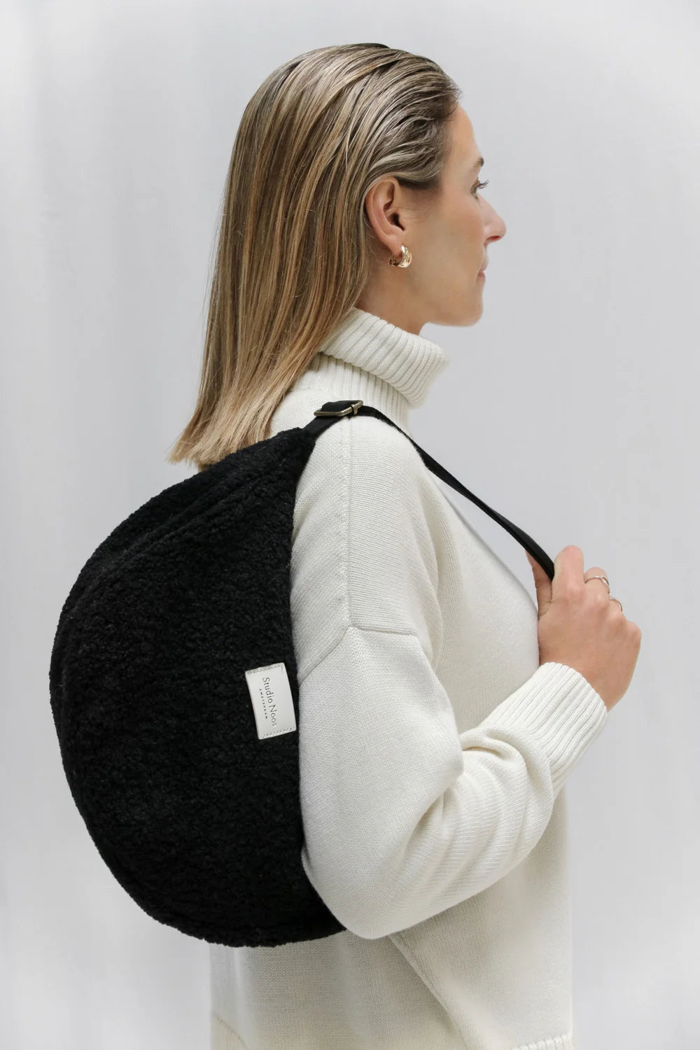 Studio Noos - Teddy Mom-Bag Gürteltasche schwarz