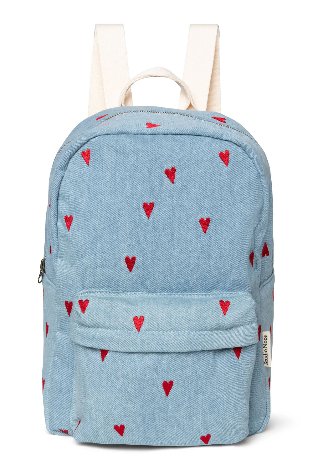 Studio Noos - Kinder Rucksack mit roten Herzen