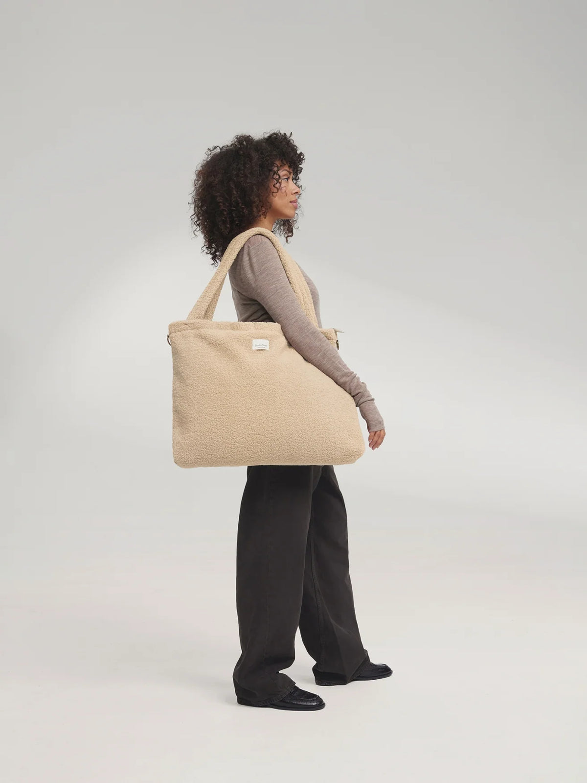 Studio Noos - Teddy Wickeltasche natur