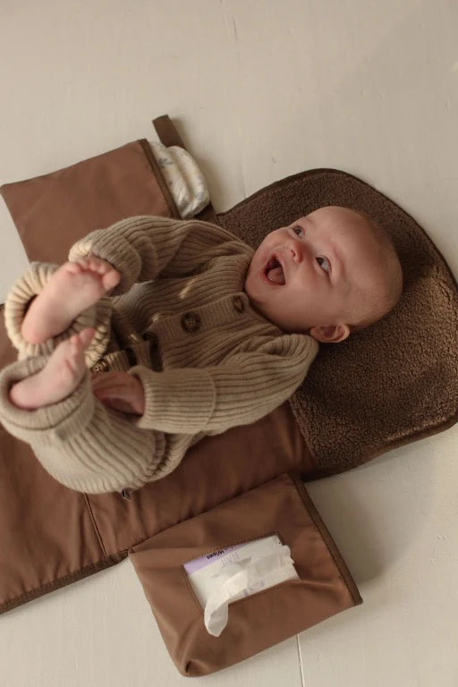 Studio Noos - Baby Wickelunterlage braun