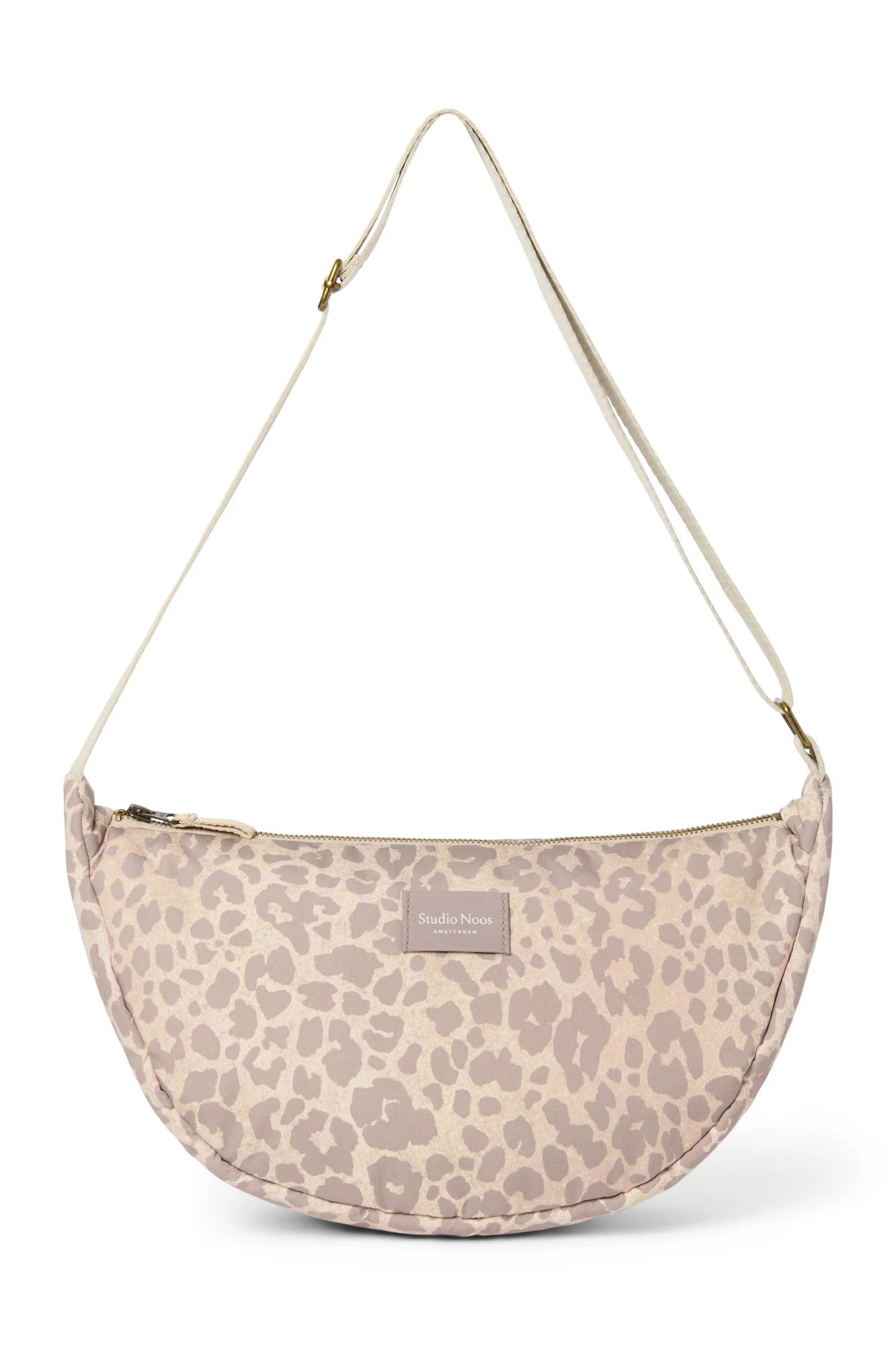 Studio Noos - Damen Puffer Gürteltasche Beige Leopard MINI &amp; ME