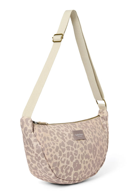 Studio Noos - Damen Puffer Gürteltasche Beige Leopard MINI &amp; ME