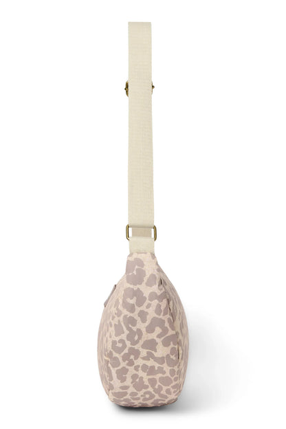 Studio Noos - Damen Puffer Gürteltasche Beige Leopard MINI &amp; ME