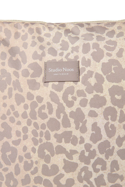 Studio Noos - Beige Leopard Puffy-Wickeltasche