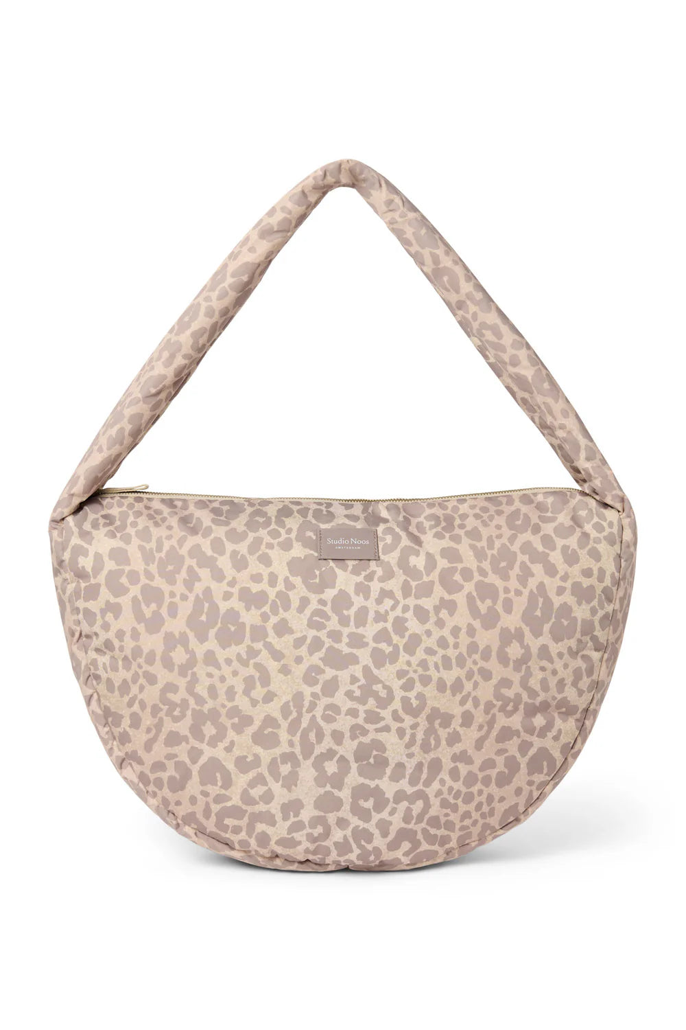Studio Noos - Crossbody Puffy-Umhängetasche beige Leopard