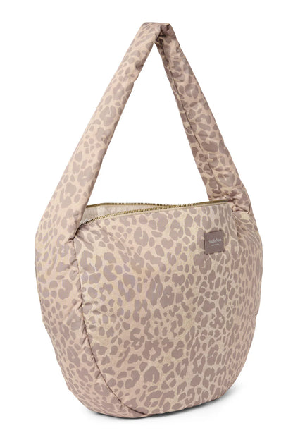 Studio Noos - Crossbody Puffy-Umhängetasche beige Leopard