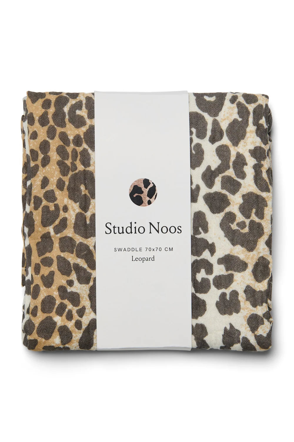 Studio Noos - Babyswaddle 70cm aus Baumwolle (bio) Leopard
