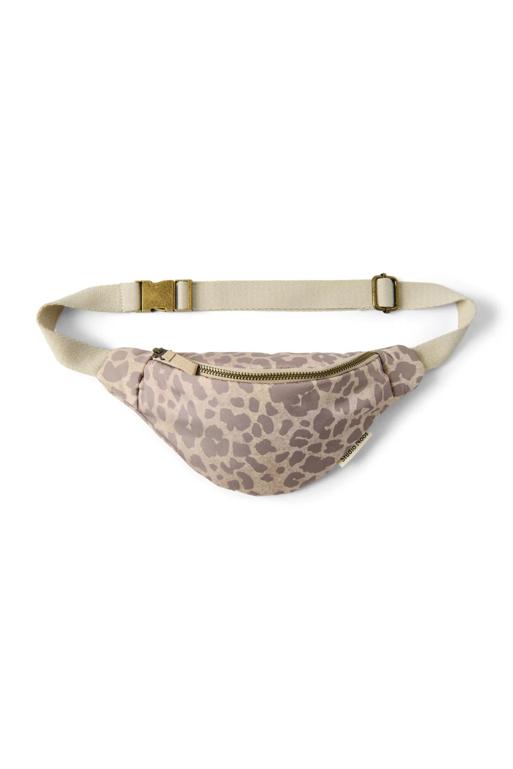 Studio Noos - Kinder Puffer Gürteltasche Beige Leopard MINI &amp; ME