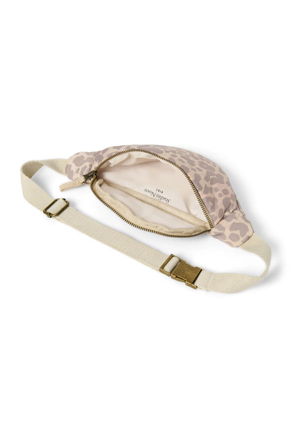 Studio Noos - Kinder Puffer Gürteltasche Beige Leopard MINI &amp; ME