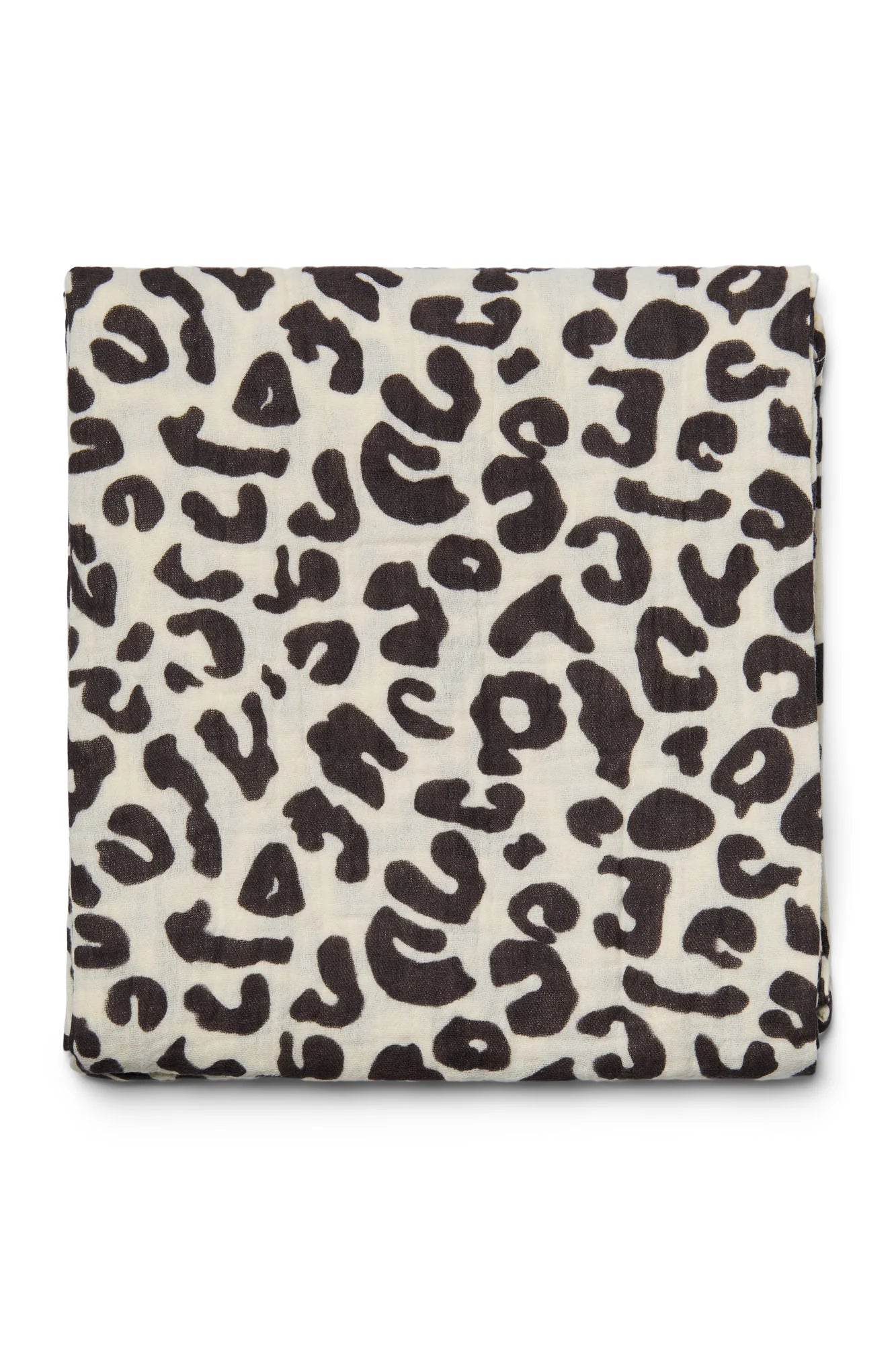 Studio Noos - Babyswaddle 120cm aus Baumwolle (bio) Leopard hell
