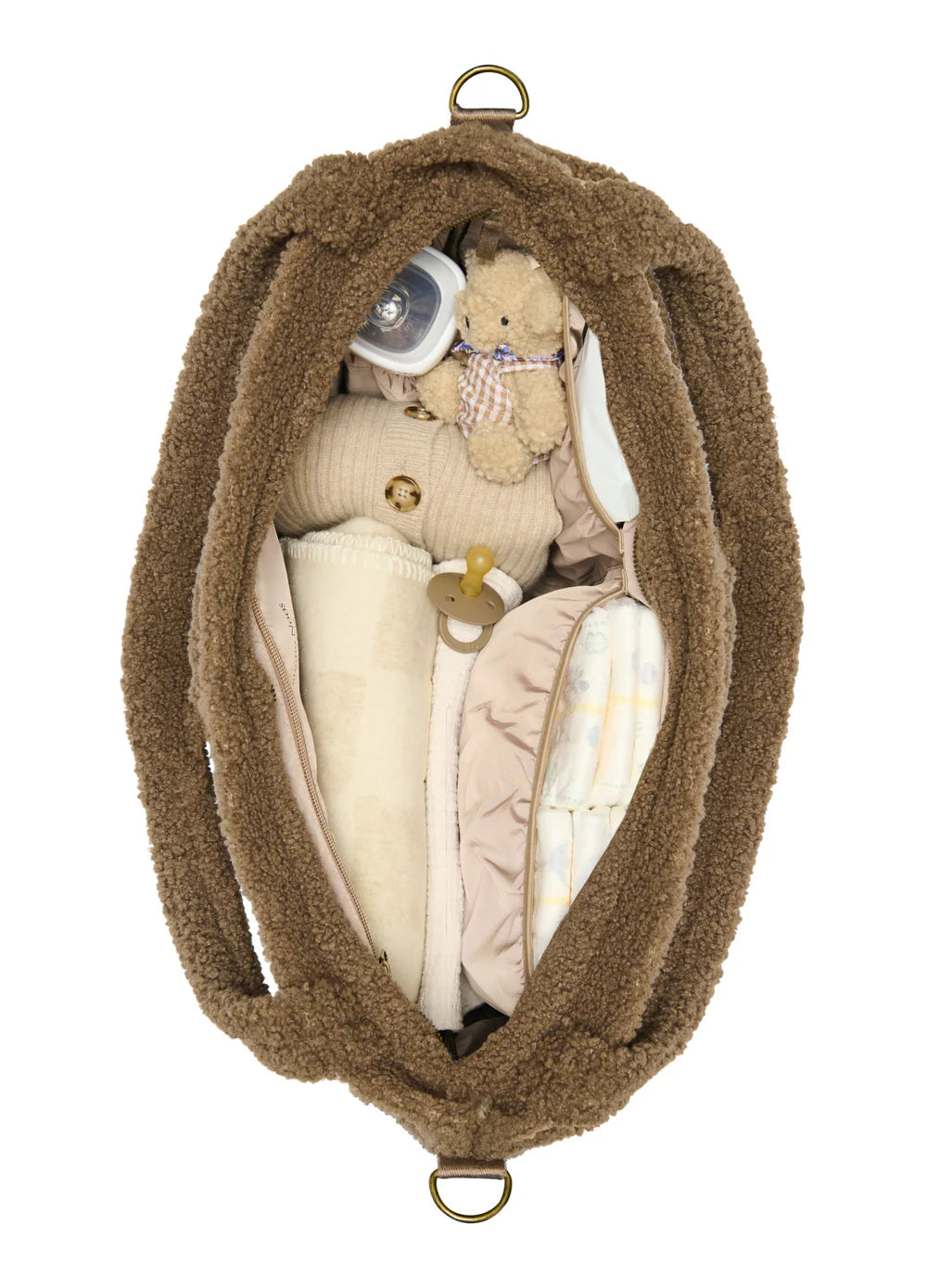 Studio Noos - Teddy Wickeltasche braun