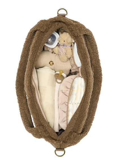 Studio Noos - Teddy Wickeltasche braun