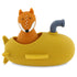 Trixie - Badespielzeug Segelboot / Uboot - Mr. Lion/ Fox