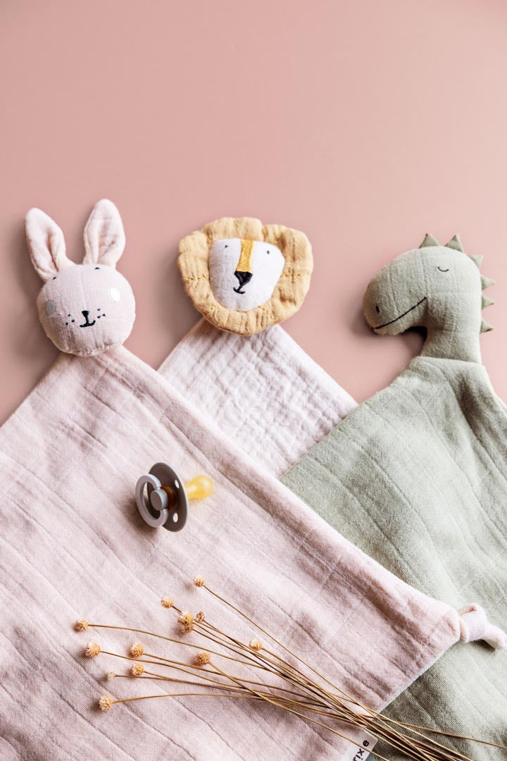 Trixie - Swaddle - Mr. Dino / lion / hase