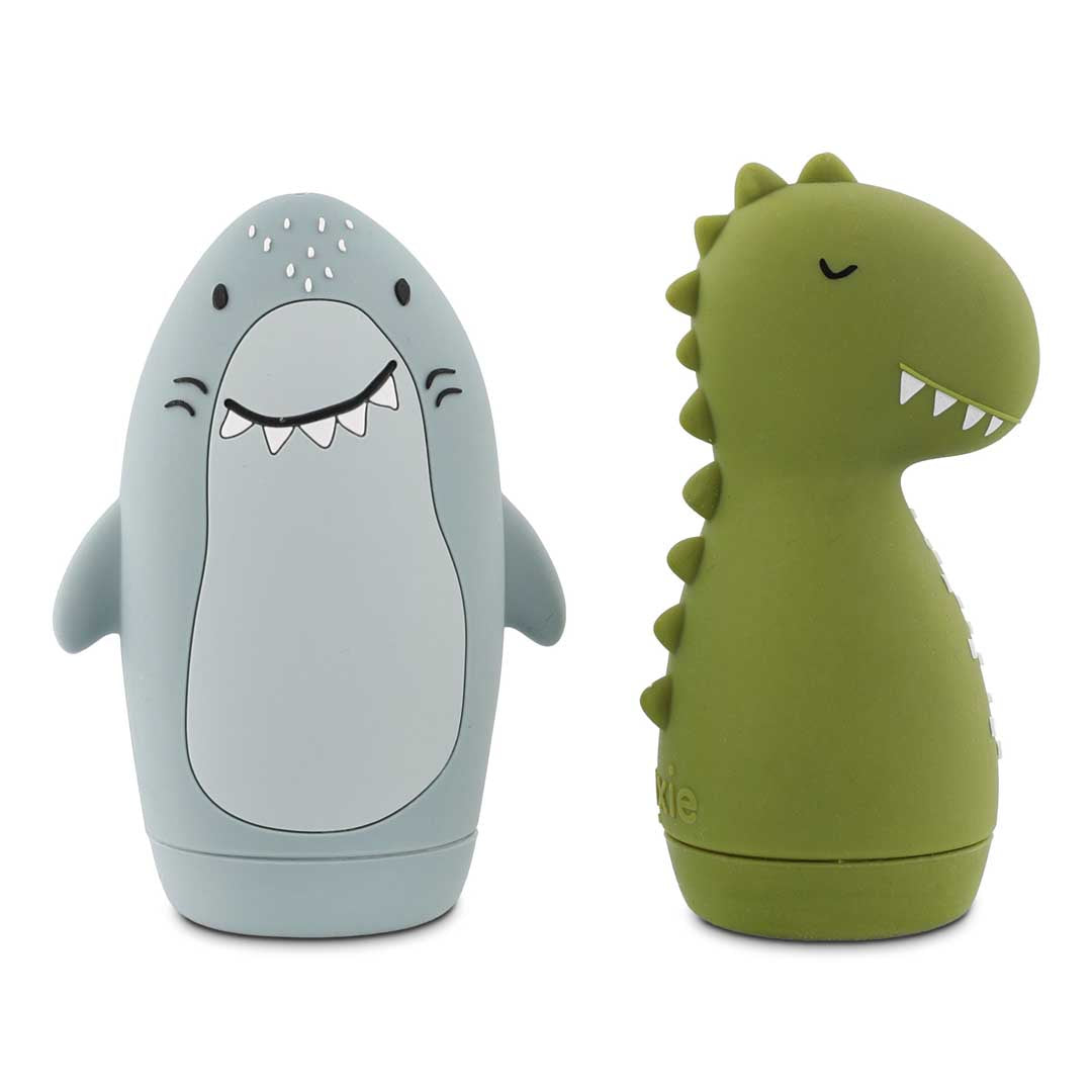 Trixie - Badespielzeug Spritztiere Mr. Shark &amp; Mr. Dino