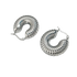 Vido - Ohrringe für Frauen in silber als Muschelform