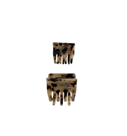 Von Rike - Haarklammern classic leo Glitzer