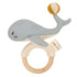 Baby Bello - Rassel "Wally the Whale" Baumwolle (Bio)