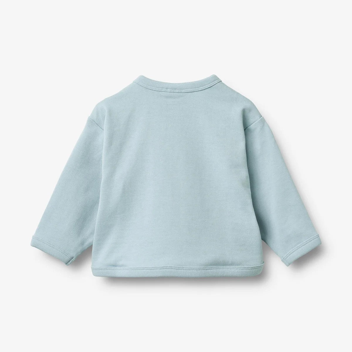 Wheat - Baby Langarmshirt "Emery" blau
