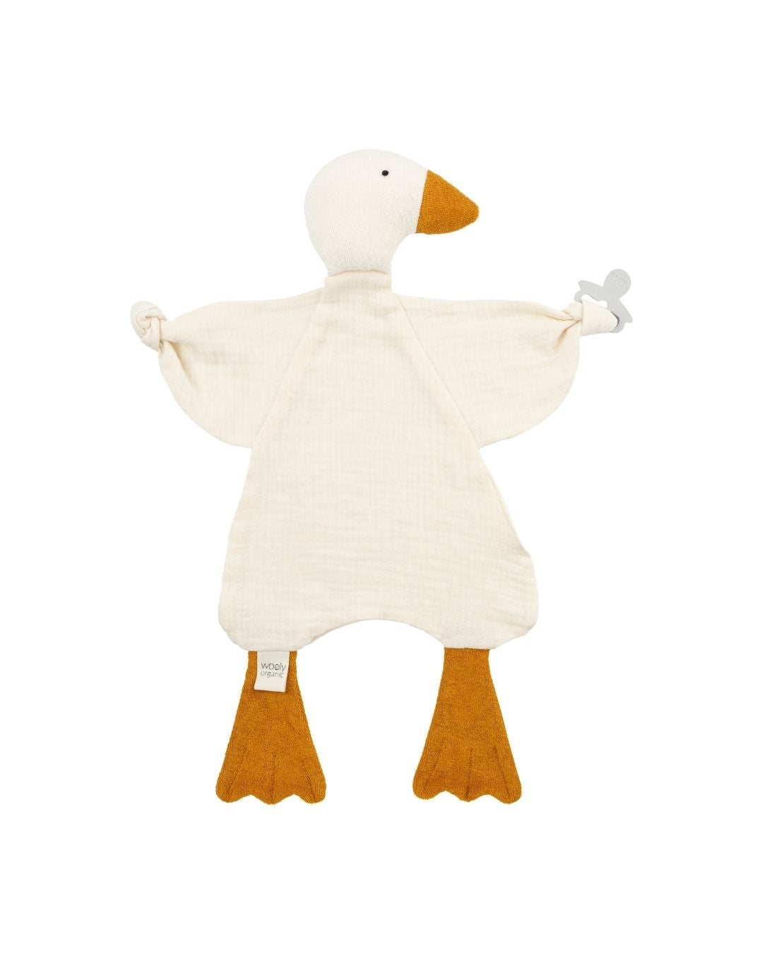 Wooly Organic - Kuscheltier Muslin Gans