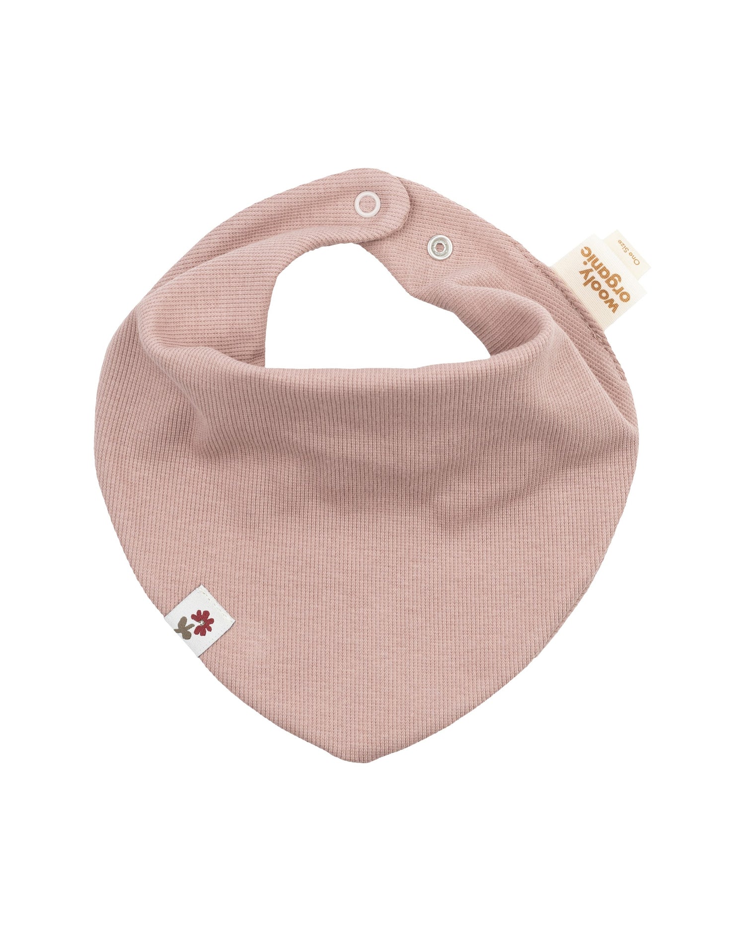 Wooly Organic - Baby Lätzchen, rosa