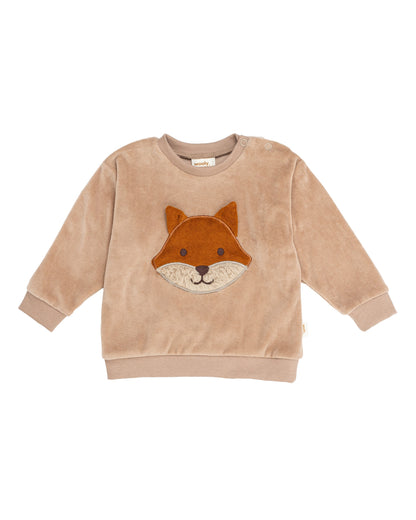 Wooly Organic - Baby Langarmshirt "STUCCO"