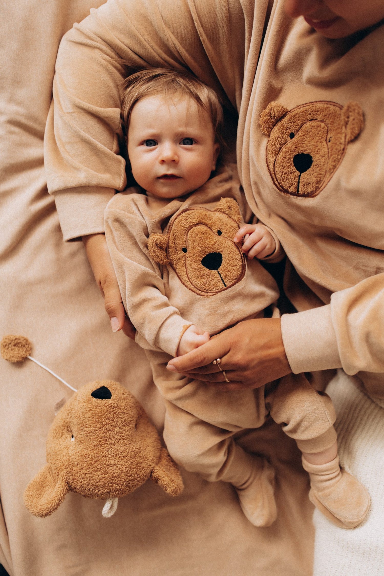 Wooly Organic - Baby Langarmshirt "NOOS" Teddy