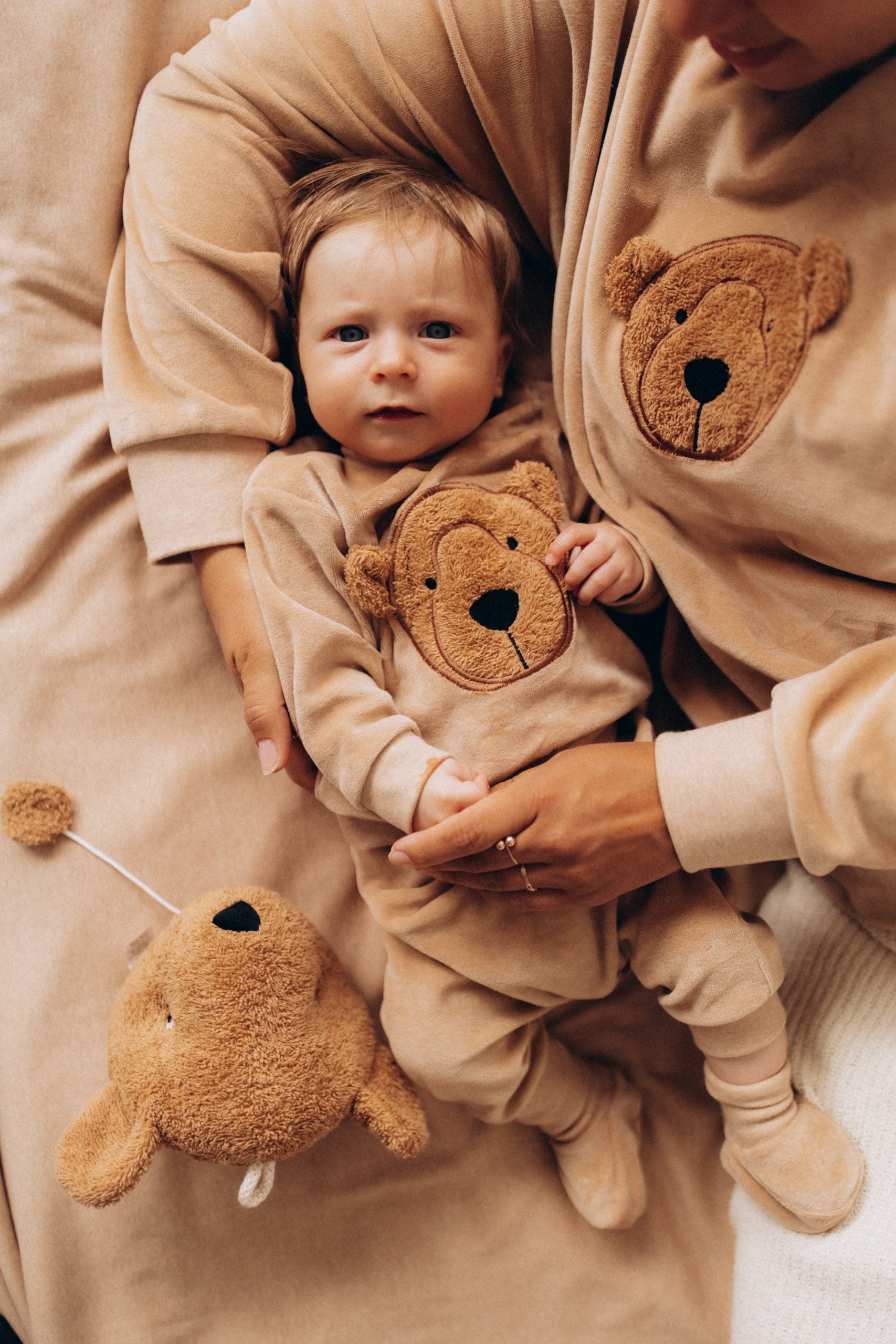 Wooly Organic - Baby Langarmshirt "NOOS" Teddy