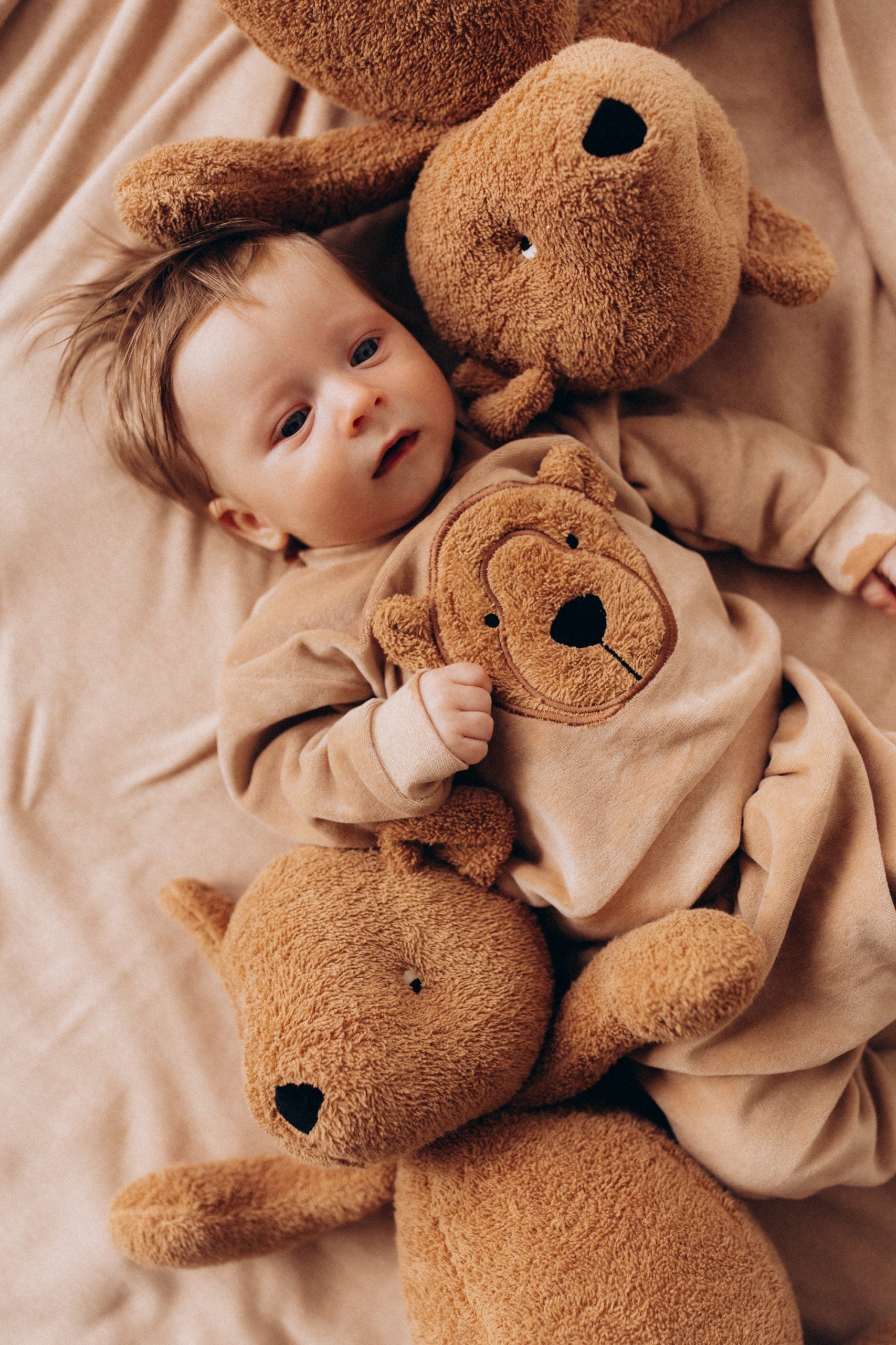 Wooly Organic - Baby Langarmshirt "NOOS" Teddy