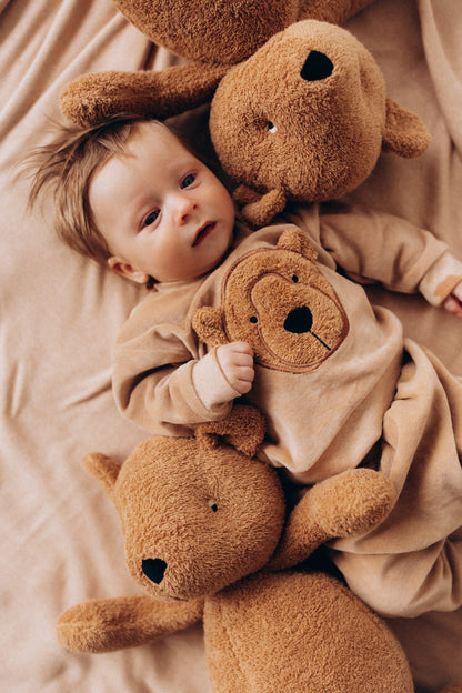 Wooly Organic - Baby Langarmshirt "NOOS" Teddy