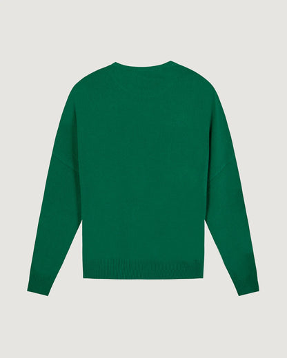 Maison Labiche Paris - Damen Cashmerepullover grün