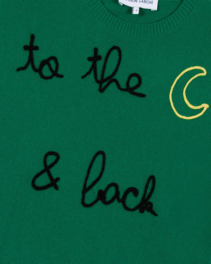 Maison Labiche Paris - Damen Cashmerepullover grün