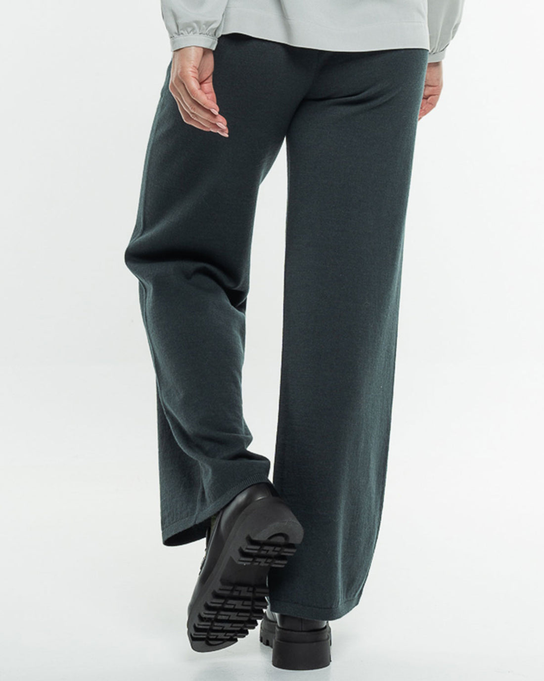 Alma &amp; Lovis - Strickhose dunkelblau Wolle/ Baumwolle