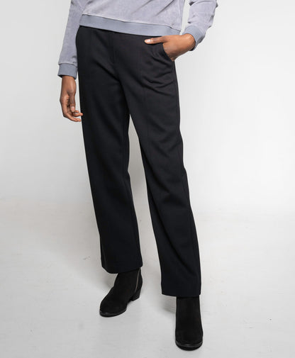 Alma &amp; Lovis - Damen Gabardine Hose, schwarz